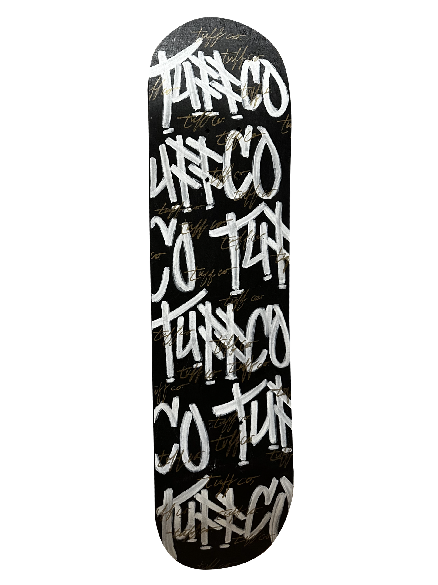 Tuff Co. Custom Painted Skateboard