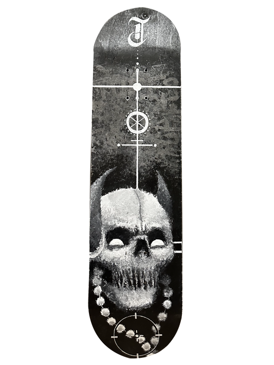 Tuff Co. Custom Painted Skateboard