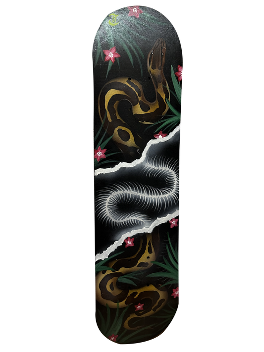 Tuff Co. Custom Painted Skateboard